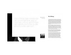 Wettbewerb: Die Würde des Menschen - 60 Jahre Grundgesetzt
